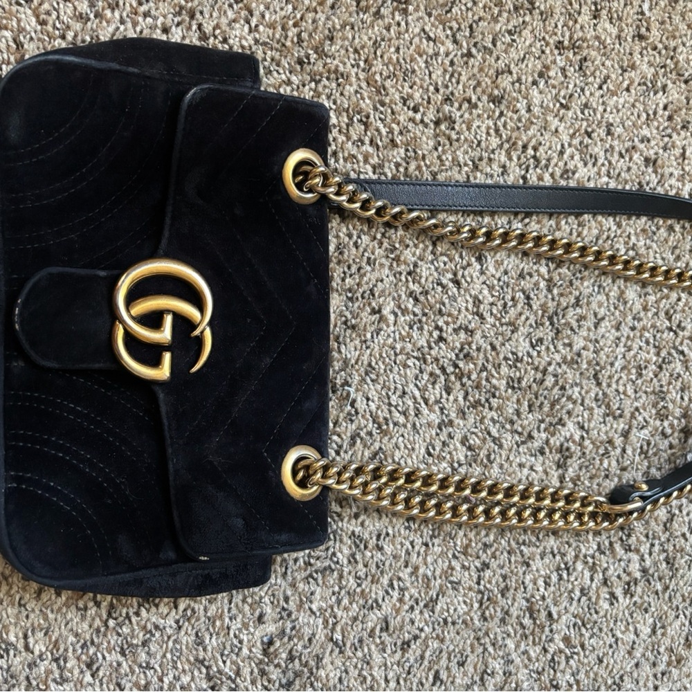 Elegant Black Chain Shoulder Bag